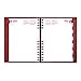 Brownline 2020 Planner, CoilPro Daily Journal, Ruled 1 Day/Page, Red, 8.25 x 5.75 Inches, CB389C.RED-20