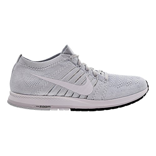 Nike Flyknit Streak Men's Shoes Pure Platinum/White/Black 835994-002 (10.5 D(M) US)