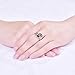 Psiroy 925 Sterling Silver Plated Marquise Simulated Emerald Quartz Leaf Ring Size 7