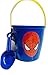 Big Bucket-of-fun With Spiderman! Skittles & Jelly Belly Jelly Beans; Paint Set, Coloring Book, Glow-in-the-dark Puzzle, Stickers, Bucket, Shovel; 9-pc