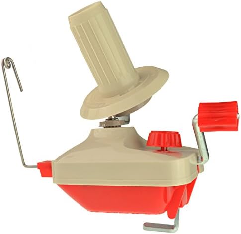 Marrywindix Bobbin Winder Yarn Winder Table Clasp, Hand Operated Manual
