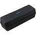 BlueTECH B3-ECHOCASEBLK Hard Travel Case for Amazon Echo, with Durable Carrying Handle - Weather Resistant and Shockproof, Fits Speaker and Charger Adapter, Black