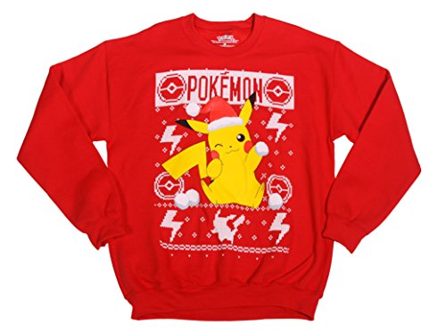 Amazon Pokemon Christmas Jumper Pokemon Pikachu Snowball