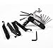 ziyue Bicycle Tool Multi-Function Bike Cycling Bikes Tires Tool,Mechanic Repair Tools Kits With 4 pcs Tire Pry Bars Rods