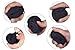 4pcs/set Vent Human Face Ball Anti-stress Ball of Japanese Design Cao Maru Caomaru-gray
