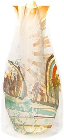 Modgy 66118x2 Myvaz Expandable Flower Vase Sun City-Pack of 2