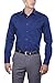 Calvin Klein Men's Slim Fit Non-Iron Herringbone Point Collar Dress Shirt
