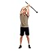 Incline Fit Steel Macebell for Full Body Workouts & Strength Training, 10 lb, Matte Black