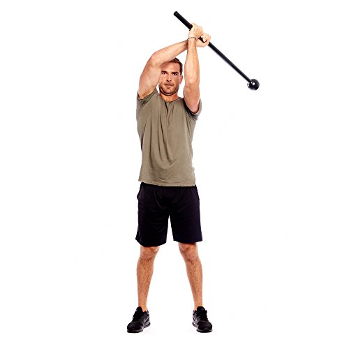 Incline Fit Steel Macebell for Full Body Workouts & Strength Training, 15 lb, Matte Black Incline Fit Steel Macebell for Full Body Workouts & Strength Training, 15 lb, Matte Black