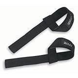 Valeo Padded Lifting Straps with 100% Heavy Duty Cotton and Padded Neoprene V...