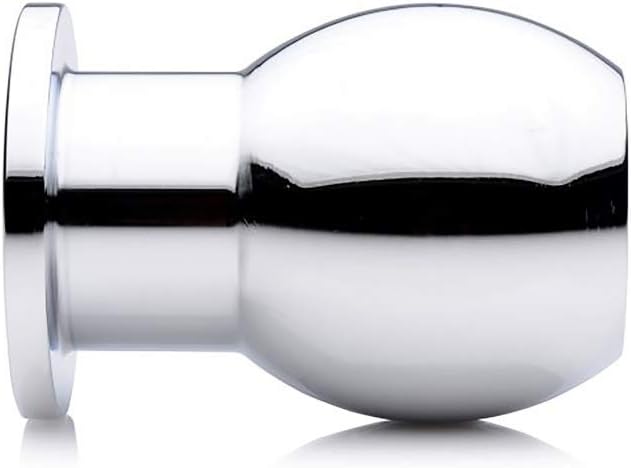 Master Series Large Abyss 1.9-Inch Hollow Anal Dilator, 200 g, Grey - Image 4