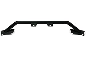 DV8 Offroad Factory Steel Bumper Bull Bar for 2021-2025 Ford Bronco | Low-Profile Design | 2 Adjustable LED Light Mounts | No Drill Installation
