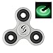 Fidget Spinner Toy Stress Reducer With Premium Bearing Tri-Spinner Fidget - Perfect For ADD, ADHD, Anxiety, and Autism Adult Children(Glow In The Dark )