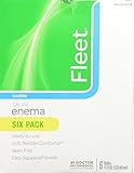 Fleet Enema Saline Ready to Use - 4.5 oz (6 Pack) by Fleet