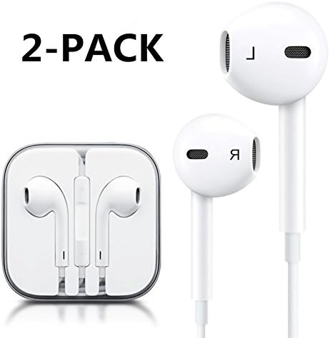Lightning Headphones,NooDeu Earbuds Earphones with Stereo Microphone and Remote Control Perfect For Apple iPhone X/8/8 Plus/7/7 Plus