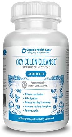 Oxy Colon Cleanse - Internally Clean System #2 - 60 Veggie Capsules - Colon Health