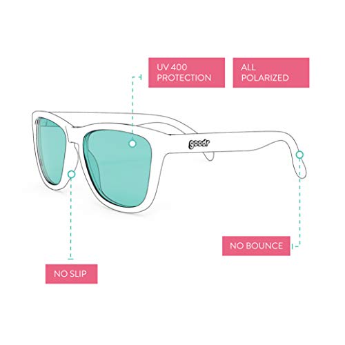 goodr OG Sunglasses (no slip, no bounce, all polarized)