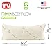 Premium Bamboo Body Pillow Shredded Memory Foam - Pregnancy / Maternity Pillow 40