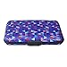 Explore Land Slim Aluminum and ABS RFID Blocking Credit Card Case RFID Shield Travel Wallet with 8 Slots for Bank Debit, ID, ATM, Cards against Scanning (Mosaic)