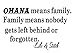 Ohana Means Family Lilo and Stitch Disney Quote Vinyl Wall Decal Decor Sticker Decor Sticker Quote Removable Letters