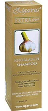 Zigavus Extra Plus Knoblauch Shampoo Original Gold 150ml gegen intensiven Haarausfall! Geruchsneutral! Anti Schuppen! Haarpfl