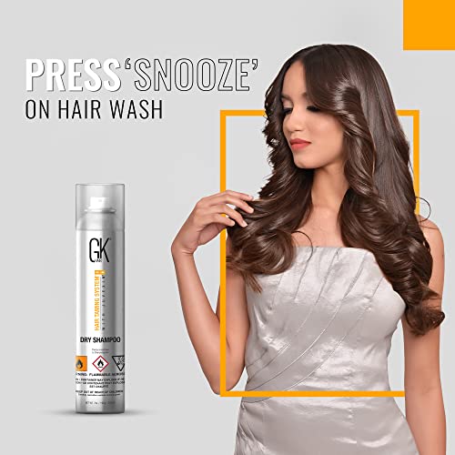 GK HAIR Global Keratin Waterless Dry Shampoo No Residue Spray (7 Fl Oz