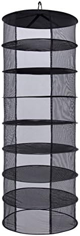 Arifoo Herb Drying Rack 8 Layer Mesh Hanging Drying Rack Dry Net