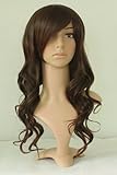 curly wavy dark brown Long cosplay wig Wig Bay Mother Nana NANA Layla brown cosplay wig wig