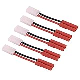 5pcs Female Tamiya to HXT 4.0mm Banana Adapter for