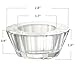 Donoucls Crystal Tealight Candle Holder Christmas Decor for Home Party Dinner, Hand-Cut 2.6'' X 1.2'' Clear