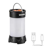 Ustellar Waterproof Camping Lantern LED, Rechargeable 5 Modes Outdoor Lantern with Magnetic Base