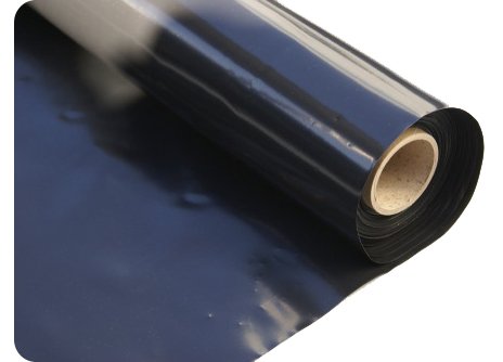 Elixir Gardens ® Black Polythene Sheeting Plastic Covers 2M 500G | 2M x