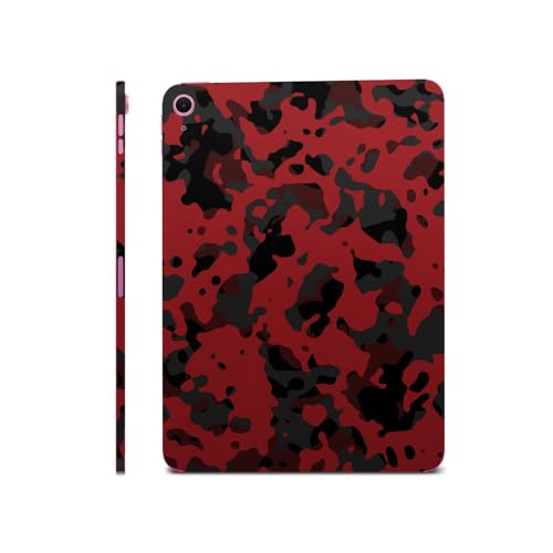 iPad Skin Compatible with Apple iPad A16 11 Gen (2025) - Red Modern Camo - Prem…