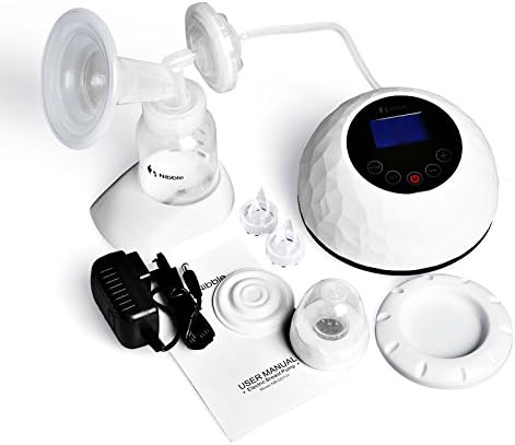 Nibble Diamond Designed Electric Comfort Breast Pump Anti-Reflux 10 Levels Suction Music Playing Memory Function Giftwrapping