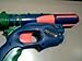 2003 Hasbro Nerf Tech Target Dart Tag Foam Dart Guns Blaster Toys Single Shot (Requires Darts for This Particular Dart Gun)(blue/green/orange Color Version)