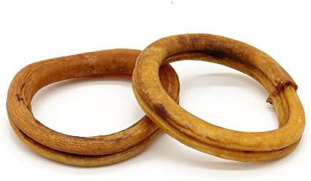 4 Inch Odor-Free Bully Stick Rings - All-Natural, Grass Fed (3 Rings)
