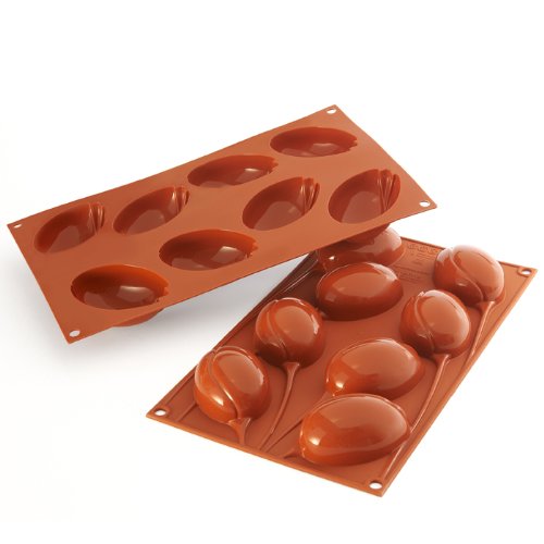 Silikomart Silicone Mould No. 8 Tulip, Red