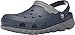Crocs Unisex Duet Max Clog, Navy/Smoke, 10 M US Men / 12 M US Women