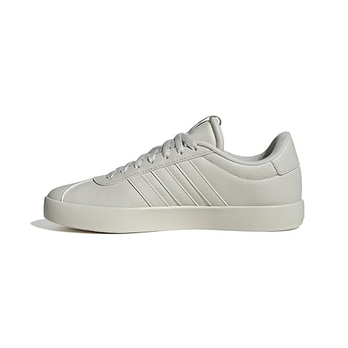 adidas Mens VL Court 3.0 Sportswear, Orbit Grey/Orbit Grey/Silver Metallic, 12