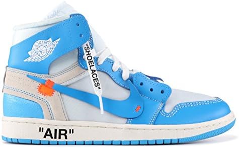 NIKEOFFWHITE OG Men's Basketball Shoes White Blue