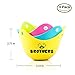 Egg Poacher – BROTHERS Silicone Egg Poaching Cups, For Microwave or Stovetop Egg Cooking, BPA Free, Pack of 4