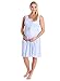 Baby Be Mine Labor and Delivery Gown for Hospital – 3-in-1 Labor/Delivery/Nursing Gown – Maternity Sleepwear(S/M, Blue Polka Dot)