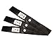 Three (3) Pack Rotary Lawn Mower Blades Replace John Deere M127500 M145476 Requires (3) Blades For 48