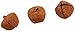 Darice Holiday Rusted Jingle Bells Value Pack-18mm-45 Pieces, 1 Pack, Brown