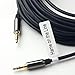 3.5mm Auxiliary Audio Cable (33ft/ 10m), HOTL Male to Male Stereo Audio Aux Cable Extension Cord for Headphones, iPods, iPhones, iPads, Home/Car Stereos Smartphone, Tablets, PC, Laptop and More
