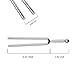 QIYUN Tuning Fork, A440Hz Tuning Fork - Standard A 440 Hz Violin Guitar Tuner Instrument with Soft Shell Case and Cleaning Cloth