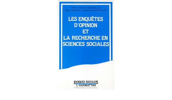 Enquete D Opinion Et La Recherche En Sciences Sociales Les Amazon Com Br