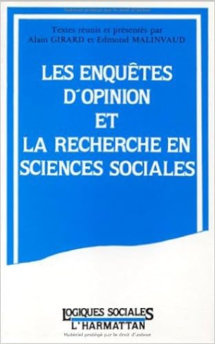 Les Enquetes D Opinion Et La Recherche En Sciences Sociales Hommage A Jean Stoetzel Logiques Sociales Amazon Es Girard Alain Malinvaud Edmond Libros En Idiomas Extranjeros