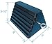 YM W4245 Rubber Wheel Chock with Eyebolt, 9