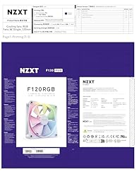 NZXT F120 RGB Boitier PC Ventilateur 12 cm Blanc 1